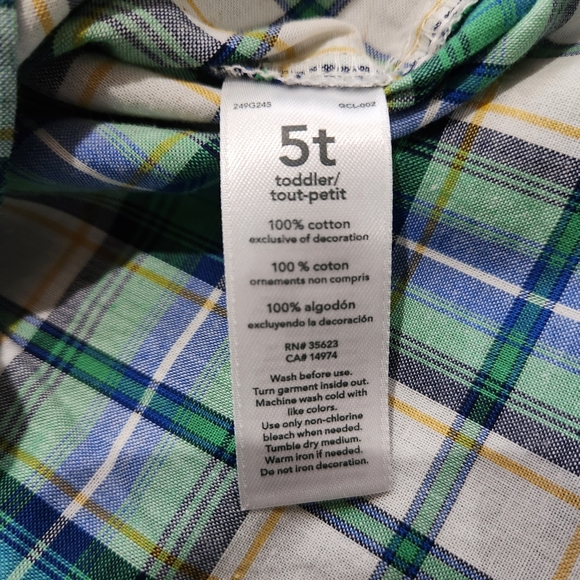 NEW Carter's toddler boy set 2-pc size 5T - Picture 7 of 10